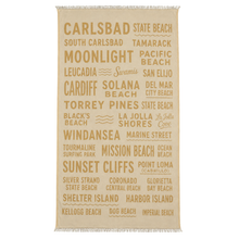 Load image into Gallery viewer, Luxury Beach Towel | Large Quick-Dry Cotton Towel for Beach, Pool & Travel
