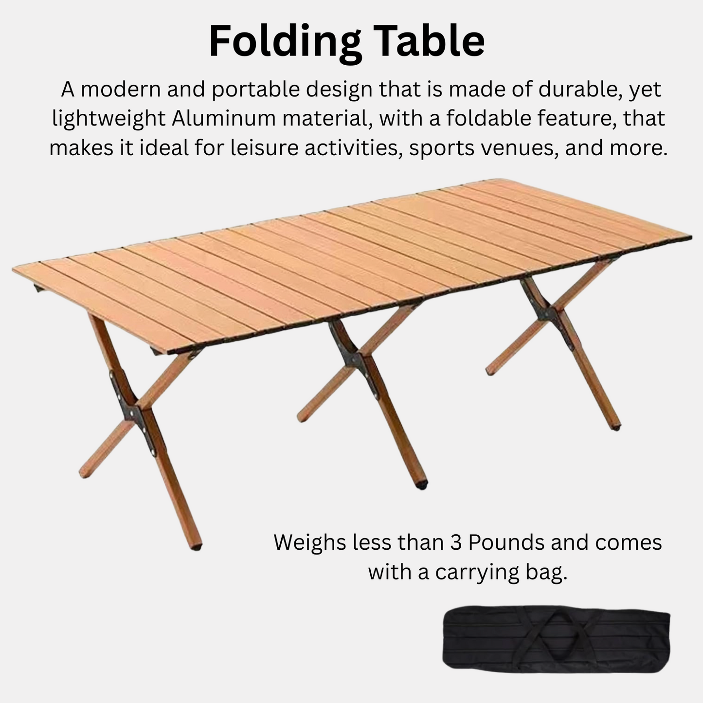 Folding Table, Large