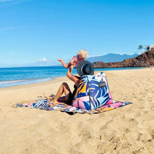Load image into Gallery viewer, inflatable lounger, portable lounger, foldable chair, foldable lounger, portable chair, concert chair, concert lounger, outdoor lounger, camping chair, camping lounger, portable, air chair, air lounger, air, air wedge, adjustable backrest, inflatable backrest, adjustable back support, air sofa chair, lightweight, chair for lawn, chair for beach, air sofa, picnic chair, compact, beach mat, mat for ground, blanket, blanket for beach, blanket for ground, quick inflate, back support, lounger for back support