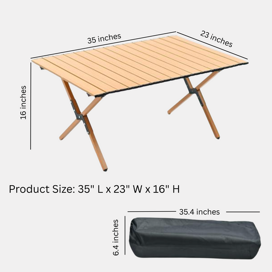 Folding Table, Mid-Size