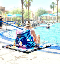 Load image into Gallery viewer, inflatable lounger, portable lounger, foldable chair, foldable lounger, portable chair, concert chair, concert lounger, outdoor lounger, camping chair, camping lounger, portable, air chair, air lounger, air, air wedge, adjustable backrest, inflatable backrest, adjustable back support, air sofa chair, lightweight, chair for lawn, chair for beach, air sofa, picnic chair, compact, beach mat, mat for ground, blanket, blanket for beach, blanket for ground, quick inflate, back support, lounger for back support
